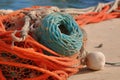 Israel Yafo Aviv Tel port sea mediterranean industry fishing image colorful harbar rope net Fishing