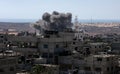 Israeli air strikes on the Gaza Strip