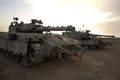 Israeli army armored corp, tank Merkava Royalty Free Stock Photo