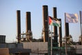 The Israeli authorities stopped the entry of fuel into the Gaza Electricity Company due to the launch of incendiary balloons at Is