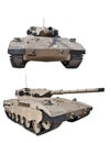 Israeli battle tank. Royalty Free Stock Photo