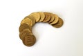 Israeli Change Coins Royalty Free Stock Photo
