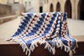Israeli Keffiyeh Blanket - Israel Palestine
