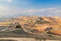 Israeli landscape view from Herodion