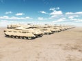 Israeli Main Battle Tank Merkava Royalty Free Stock Photo