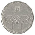 5 Israeli New Sheqel coin Royalty Free Stock Photo
