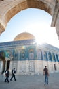 Israeli Police at the Dome of the Rock