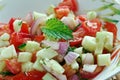 Israeli salad Royalty Free Stock Photo