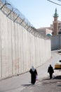 Israeli Separation Wall Royalty Free Stock Photo