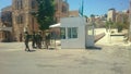 Israeli Soldiers at Hebron Checkpoint