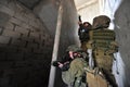 Israeli soldiers during Urban Warfare Exercise