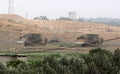Israeli tanks operate on the border between Israel and Gaza