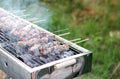 Israeli traditional holiday barbeque Royalty Free Stock Photo