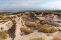 Israelite fortress at Beit She`an in Israel