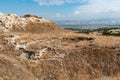 Israelite fortress at Beit She`an in Israel