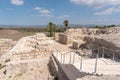 The Israelite gate at Tel Megiddo in Israel