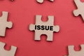 The Issue Puzzle Piece Royalty Free Stock Photo