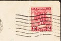 1928 Issued 2 cent US stamp Close up