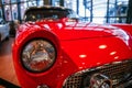 istambul, turkey - DECEMBER 2022 A pretty 1956 Ford Thunderbird in red Royalty Free Stock Photo