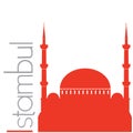 Istambul, vector illustration