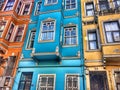 Cute Houses Laid Together in Balat