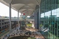 Istanbul Airport exterior view. Newly built and largest airport of Turkiye.