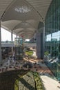 Istanbul Airport view. Turkey's largest airport vertical photo