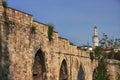 Istanbul aqueduct Royalty Free Stock Photo