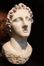 04-11-2022 Istanbul-Turkey: Istanbul Archaeological Museums: Marble Bust of Alexander the Great..Istanbul City Royalty Free Stock Photo