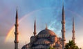 Istanbul - Blue mosque, Turkey Royalty Free Stock Photo