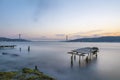 Istanbul Bosphorus Bridge, Istanbul, Turkey Royalty Free Stock Photo