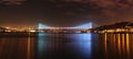 Istanbul Bosphorus Bridge at night Royalty Free Stock Photo