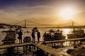 Istanbul Bosphorus Sunset Coast