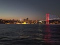 Istanbul bridge bosfor river