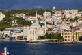 Istanbul city on coast of Bosforus