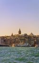 Istanbul cityscape in Turkey with Galata Tower. Royalty Free Stock Photo
