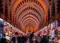 Istanbul Egyptian Bazaar at Covid19 Pandemic Royalty Free Stock Photo