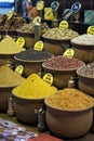 Istanbul egyptian spice market Royalty Free Stock Photo