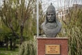 Istanbul, Esenyurt/ Turkey-04.06.2019: Monument to Seljuk Bey, Emperor of the Seljuk Empire