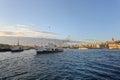 Istanbul Galata Brdige and Steamships