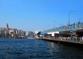 Istanbul - Galata Bridge Royalty Free Stock Photo