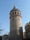 Istanbul Galata Tower Royalty Free Stock Photo