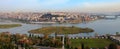 Istanbul Golden Horn Halic view Royalty Free Stock Photo