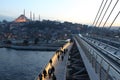Istanbul Metro Bridge Royalty Free Stock Photo
