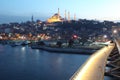 Istanbul Metro Bridge Royalty Free Stock Photo