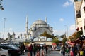 View of Nuruosmaniye mosque. Istanbul. Turkey Royalty Free Stock Photo