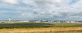 Istanbul New Airport panoramic view.