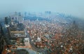 Istanbul at night .View from the Sapphire skyscraper.