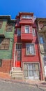 Istanbul old street house Royalty Free Stock Photo