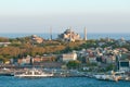 Istanbul Panorama Royalty Free Stock Photo